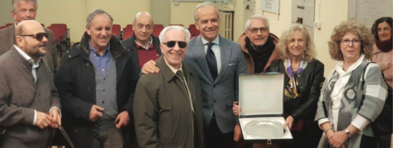 The staff of the Istituto Cavazza and the Prefect, Istituto Cavazza, Bologna